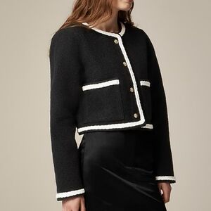 J. Crew Black and White Blazer NWT